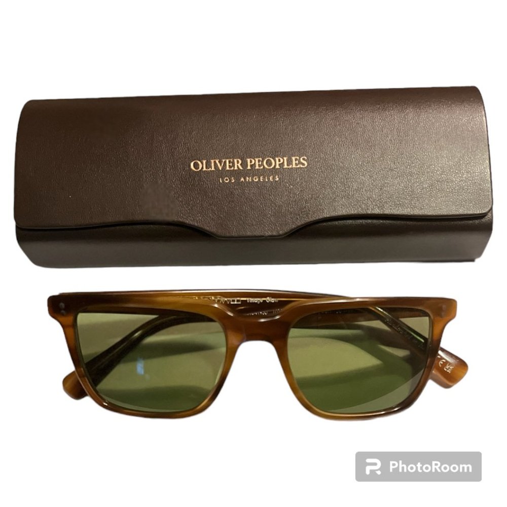 COPY - OLIVER PEOPLES Lachman Sun Raintree Green C Sunglasses MSRP $482 Sold Ou…